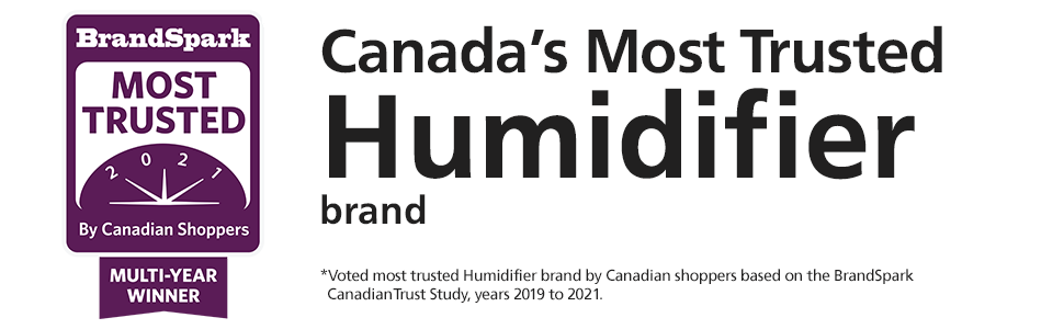 Honeywell voted Most Trusted Humidifier brand in Canada