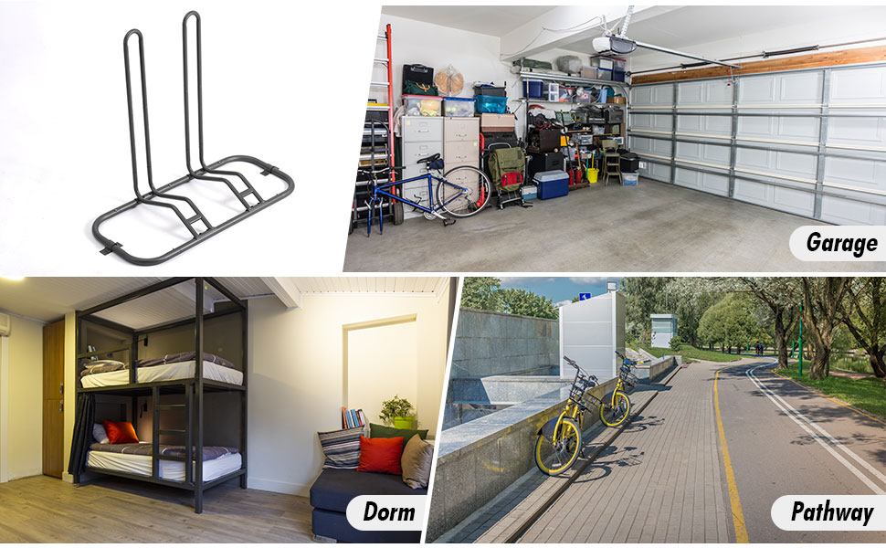 bicycle floor type parking rack stand