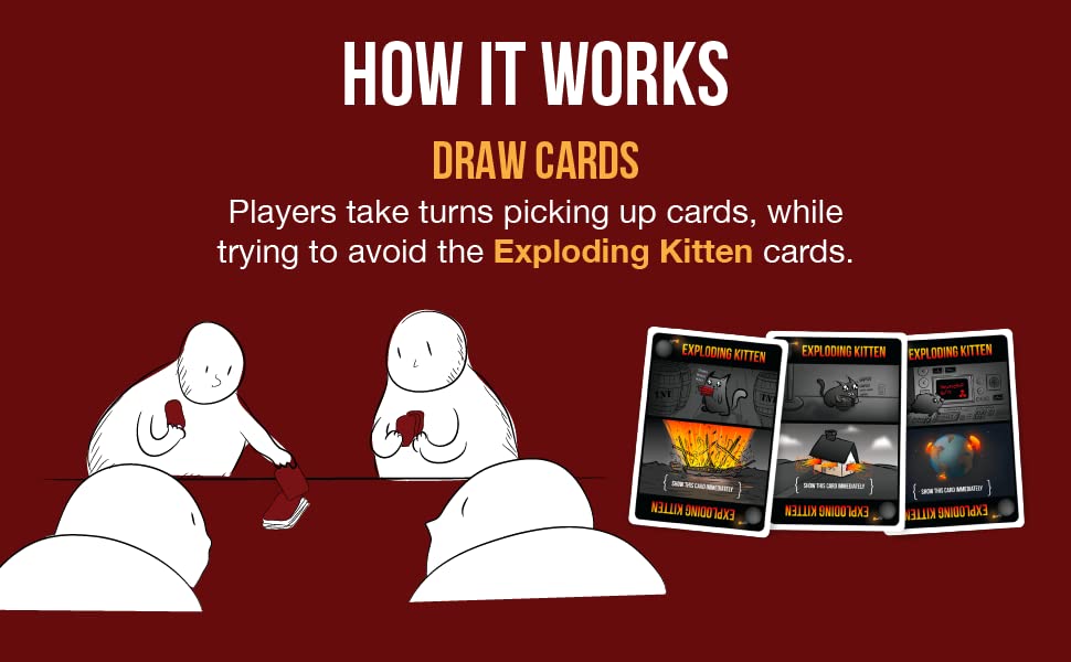 Exploding Kittens Card Game Original Edition