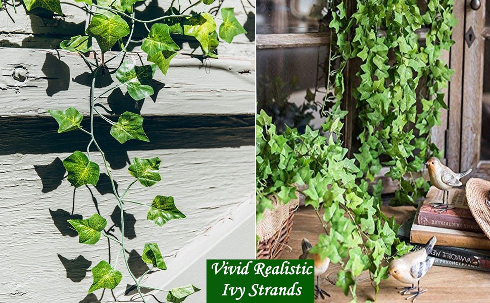 fake ivy vines decoration