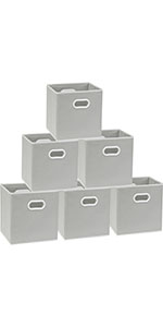 6 storage bins