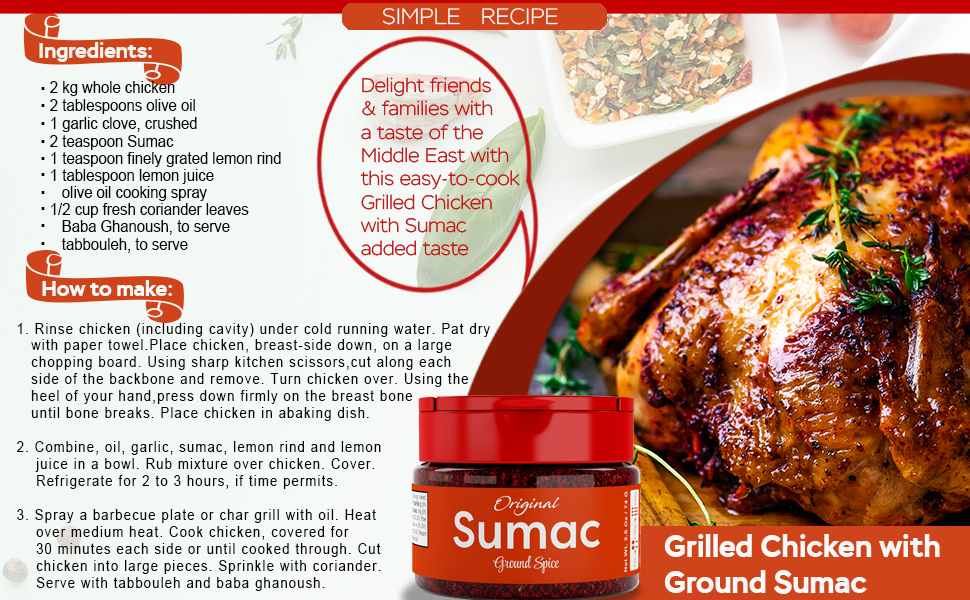 usimply season original sumac spice seasoning grilled chicken with ground sumac recipe