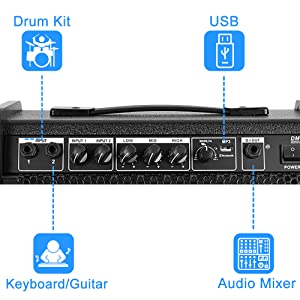 electric drum set amp