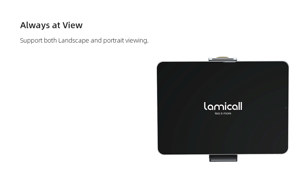 Lamicall headrest tablet mount