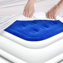 enerplex 13 inch raised luxury air mattress inflatable bed fast inflate airbed