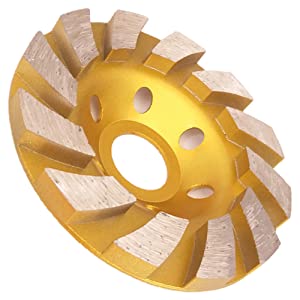 Turbo Row Diamond Cup Grinding Wheel