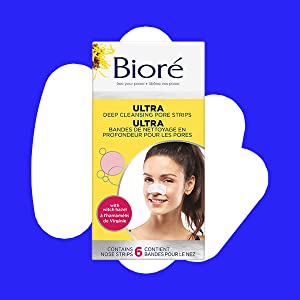 Biore Ultra Porre nose strip witch hazel blackhead remover forimproved better looking clearer skin