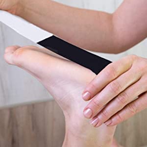 PLUS FIT Accessories - Black kinesiology K-Tape foot taping