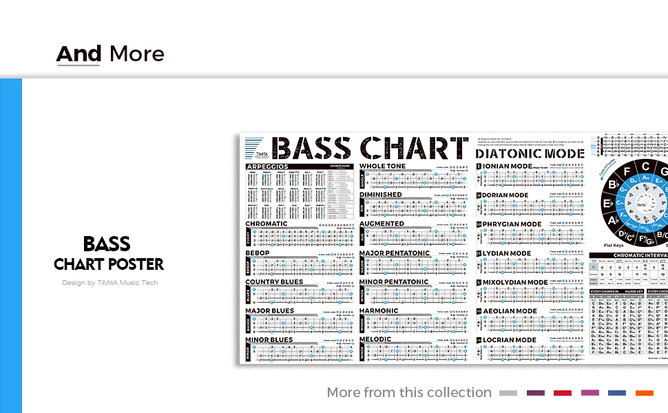 bass guitar scales chart