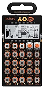 teenage engineering Pocket Operator PO-16 Factory Lead and Chord Synthesizer and Sequencer