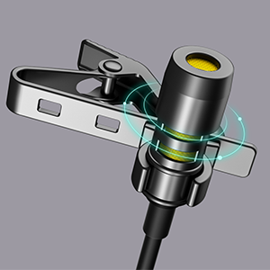 Omnidirectional Condenser lavalier mic