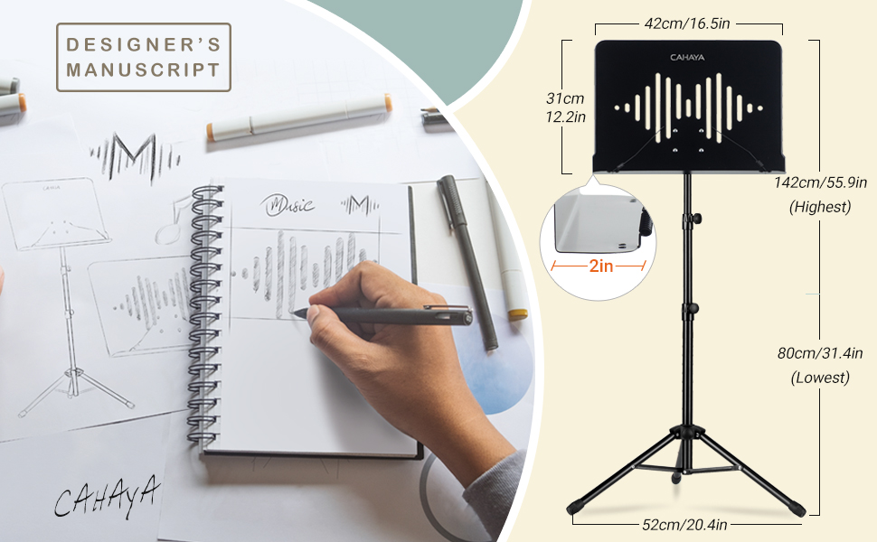 sheet music stand