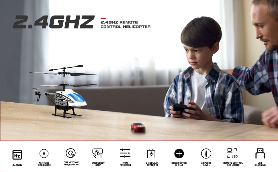 DEERC DE51 Remote Control Helicopter