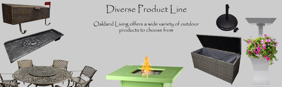 diverse product line