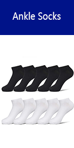 Ankle socks for men women