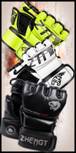 ZTTY MMA Gloves Grappling Martial Arts Training Sparring Punching Bag Gloves for The Kickboxing