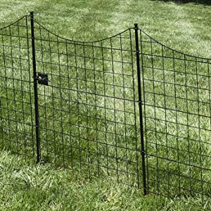 dog, fence, kit, stake, install, dig, concrete, ground, shovel, garden, post, metal, secure, DIY