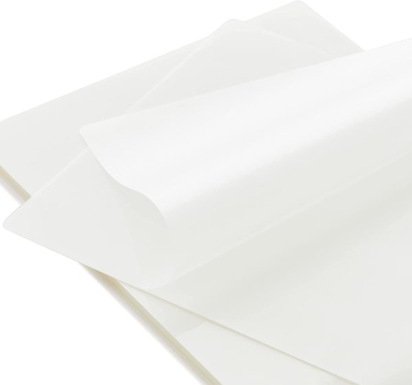 Clear Thermal Laminating Plastic Paper Laminator Sheets - 9 Inch x 11.5 Inch, 200-Pack - Image 2