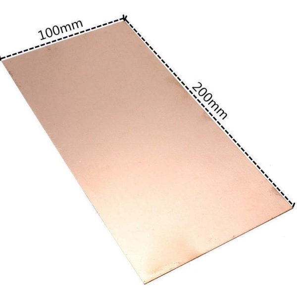 0.5MM x 100MM x 200MM 99.9% Pure Copper Cu Metal Sheet Plate, No Scratches, Film Attached Copper Plates - Image 2