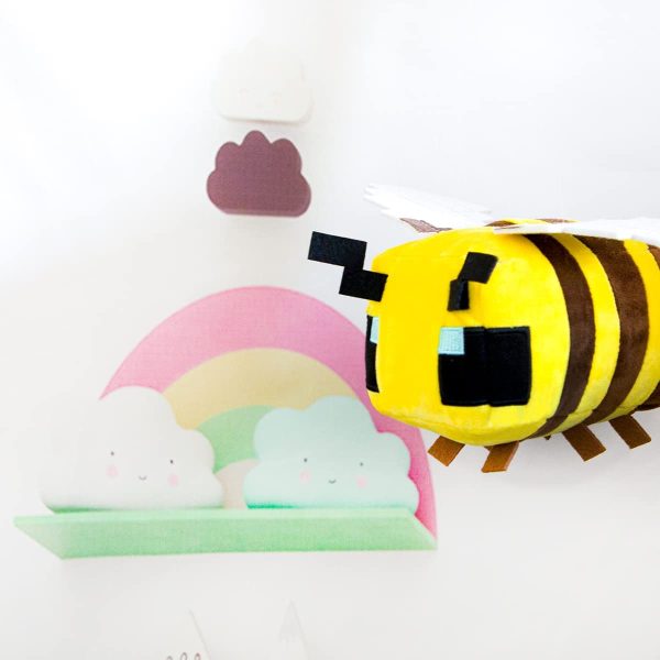 Bee Plush Toys, 6.7'/17cm cm Game Plush Toys for Birthday (Bee)