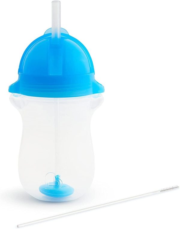 Munchkin 10oz Any Angle Weighted Straw Cup (Colours May Vary)