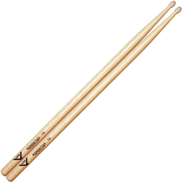 Vater Percussion 7A Drumsticks, Nylon Tip