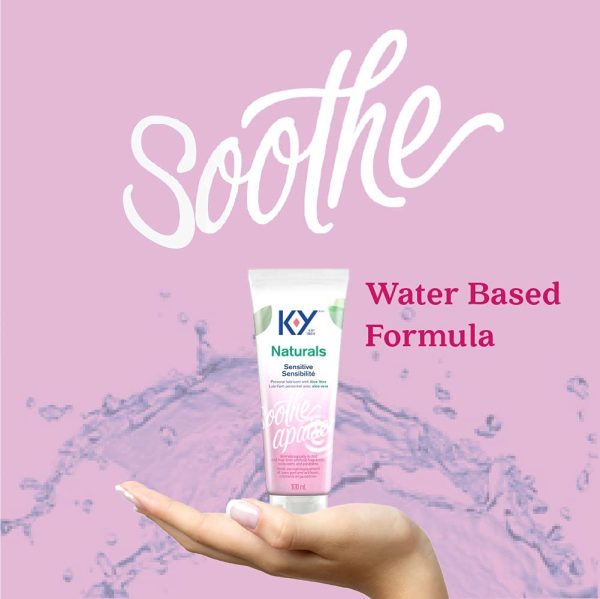 K-Y Personal Lubricant, Extra Sensitive, Gel 100 milliliter - Image 2