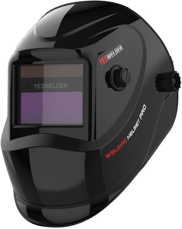 YESWELDER True Color Solar Auto Darkening Welding Helmet, Wide Shade 4/9-13 for TIG MIG ARC Weld Hood Helmet - Image 2