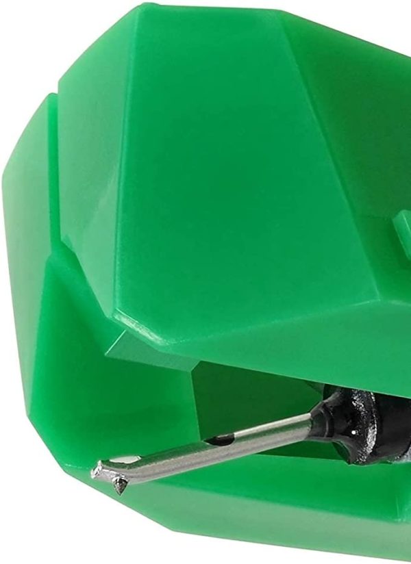 AT-VMN95E Elliptical Replacement Turntable Stylus, Green - Image 3