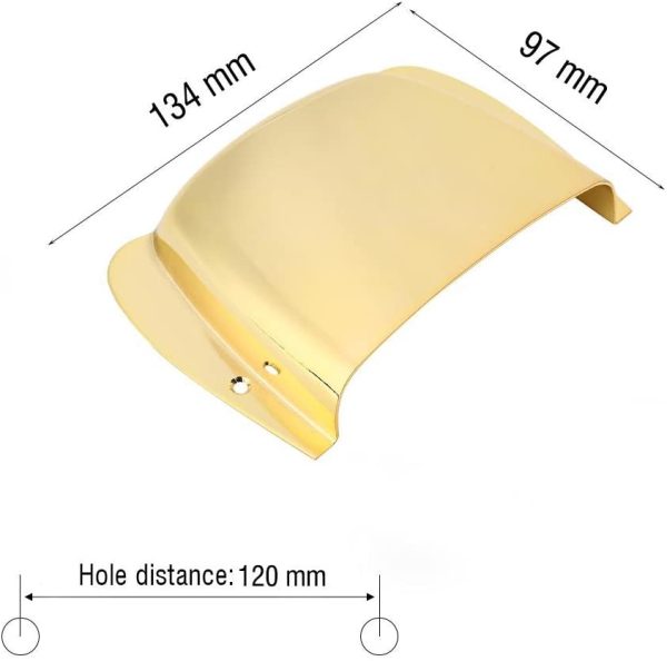 Cover Set for Electric Guitar, Zinc Alloy Pickup & Bridge Plate for PB Bass (Gold) - Image 7