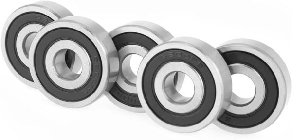 Bearing,  Rubber Sealed 6200 Bearing 10pcs 6200-2RS Double Rubber Sealed Steel Deep Groove Ball Bearings 10 * 30 * 9mm - Image 5