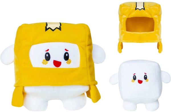 Boxy Plush Toys .3Inch/1cm Anime LankyBox Soft Stuffed Plushies Removable Cute Robot Doll(Boxy Plush) - Image 4