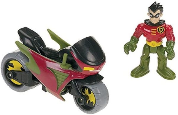 Fisher-Price Imaginext DC Super Friends, Batmobile & Cycle - Image 2