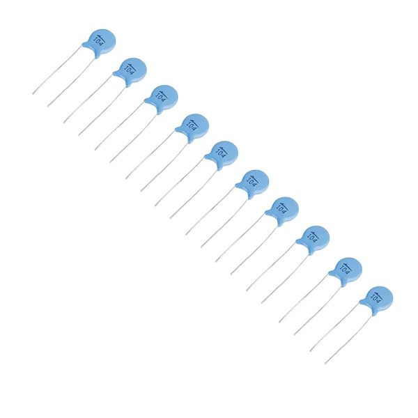 Ceramic Capacitor, 50Pcs 1000V 104M 0.1uF 100nF 1000V High Voltage Disc Ceramic Capacitors Set - Image 3