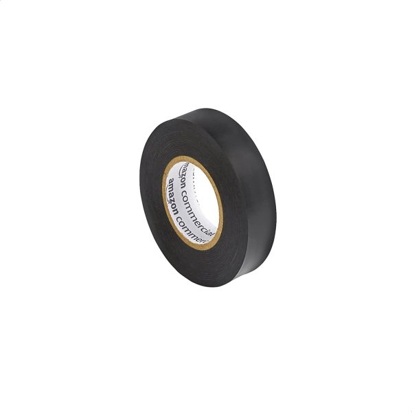 AmazonCommercial Electrical Tape, 3/4-inch by 66-Feet, Black, 6-Pack - Image 5