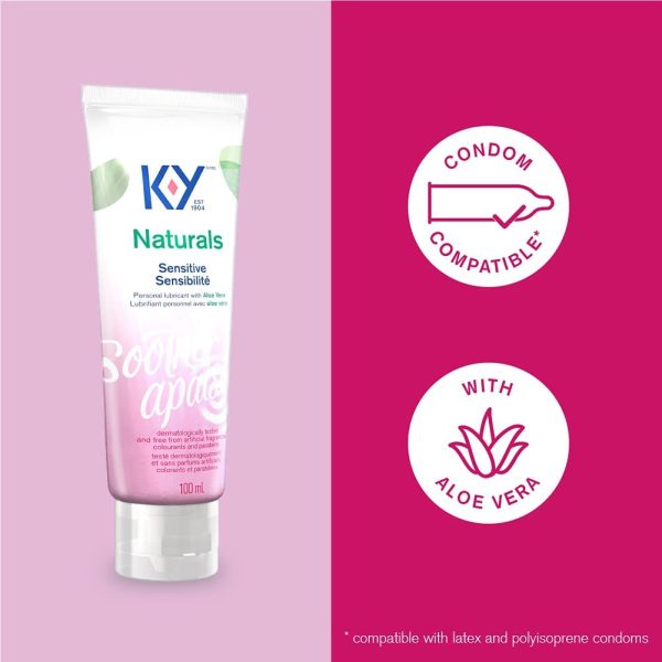 K-Y Personal Lubricant, Extra Sensitive, Gel 100 milliliter - Image 6