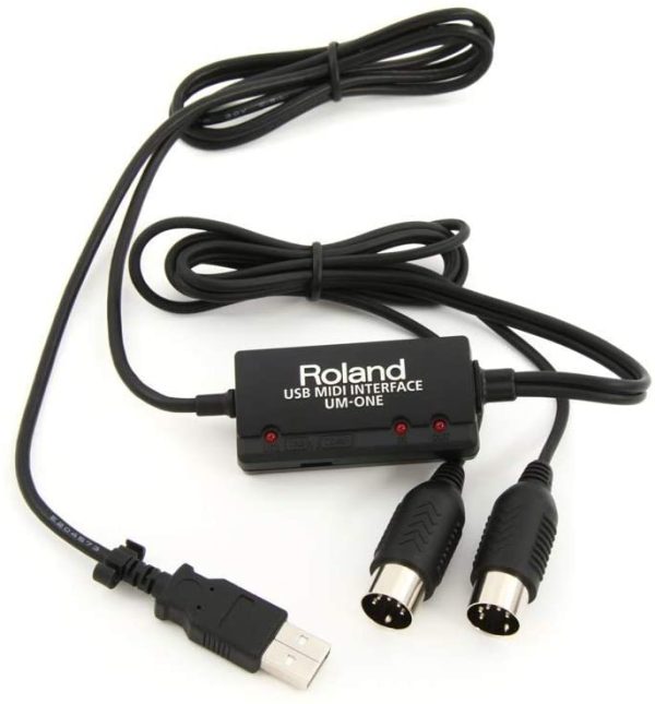 Roland UM-ONE-MK2 One in Two Out Midi Cable - Image 8