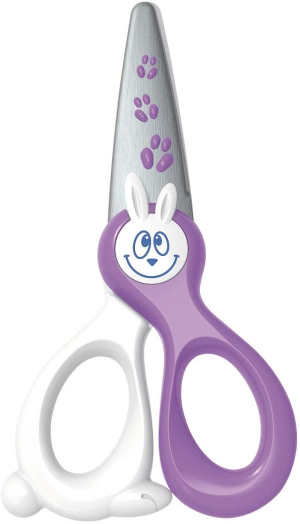 378146 Kidicut Safety Scissors with Fiberglass Blades, 12-Centimeter, Assorted Colours - Image 4