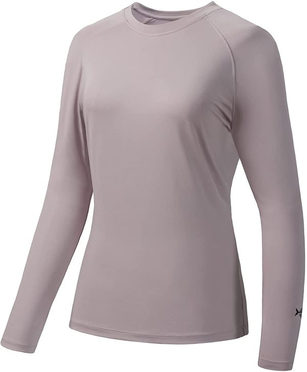 BASSDASH Women?M?? UPF 50+ UV Sun Protection T-Shirt Long Sleeve Fishing Hiking Performance Shirts