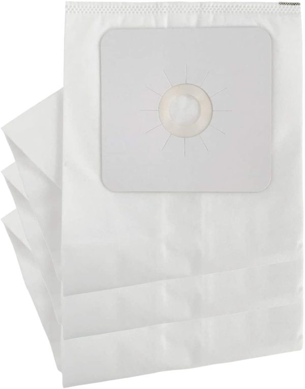 Premium Central Vacuum Bags - Compatible for NuTone 391, Beam, Cana-Vac, Electrolux, Kenmore 50601, Canavac Allerex, Titan, Broan, Eureka, Hoover, Nilfisk and Many Other Central Vac Systems - Multi-Layered n-Woven Cloth Material - Pack of 3 Bags by Vacurama