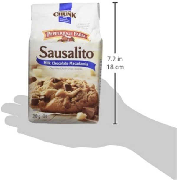 Sausalito Milk Chocolate Macadamia Cookies, 200 g - Image 5