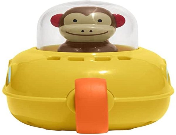 Skip Hop Baby Bath Toy, Zoo Pull & Go Submarine - Image 2