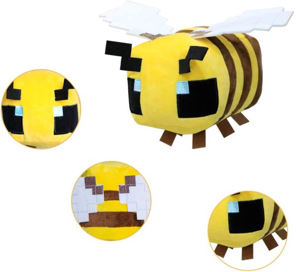 Bee Plush Toys, 6.7'/17cm cm Game Plush Toys for Birthday (Bee) - Image 6