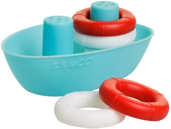 Ubbi Boat & Buoys Bath Toy - Image 2