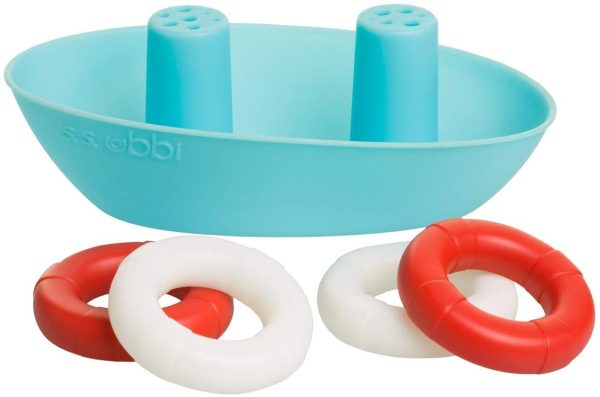 Ubbi Boat & Buoys Bath Toy - Image 4