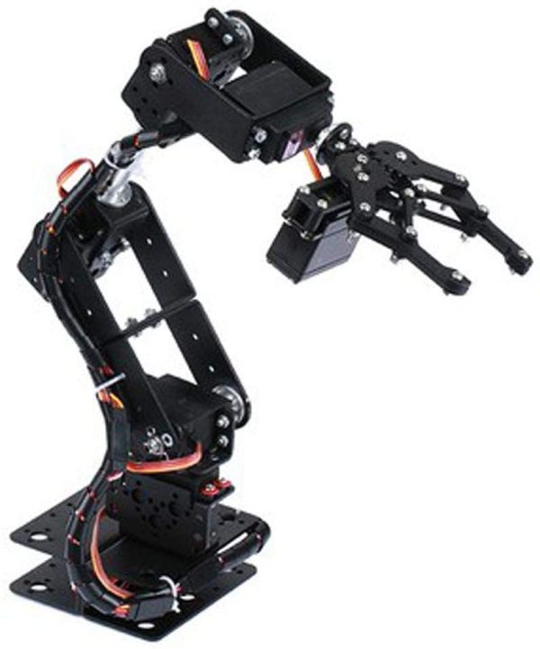 6DOF Mechanical Arm Claw Kit, DOF Manipulator Industrial Robot Mechanical Arm Gripper Automatic Robot Parts - Image 2