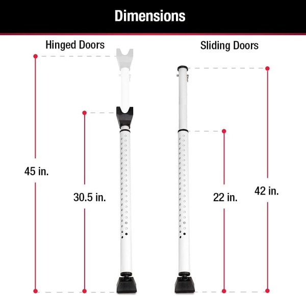 Master Lock 265DCCSEN Dual-Function Security Bar - Image 3