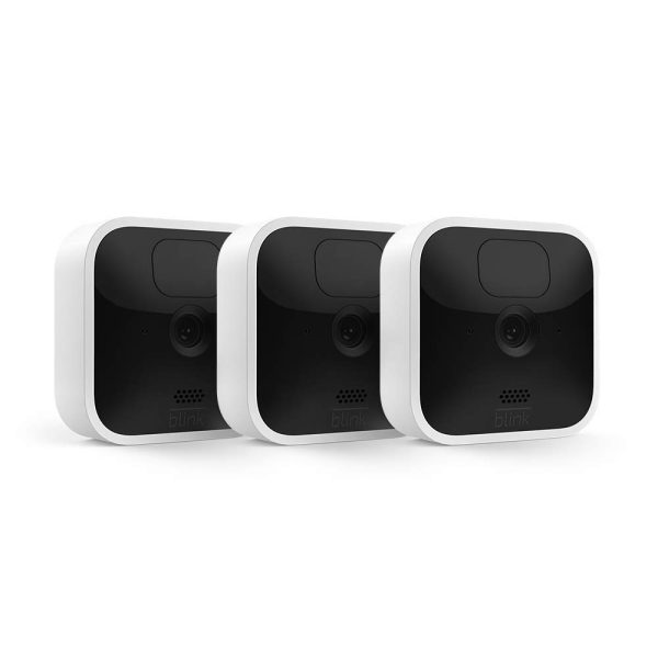 Blink Indoor ?M?wireless, HD security camera with two-year battery life, motion detection, and two-way audio ?M?3 camera kit - Image 3