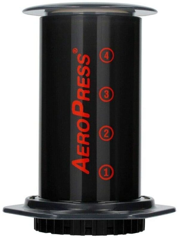 AeroPress Coffee and Espresso Maker - Quickly Makes Delicious Coffee Without Bitterness - 1 to 3 Cups Per Pressing, Black Gray, Height: 11.5" (80R11) - Image 8