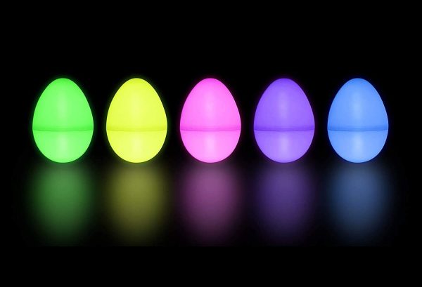 144 Easter Glow Eggs with 288 Mini Glow Sticks for Kids Glow-in-The-Dark Easter Basket Stuffers Fillers Gift, Easter Eggs Hunt Game Party Favors Classroom Decorations Supplies - Image 4